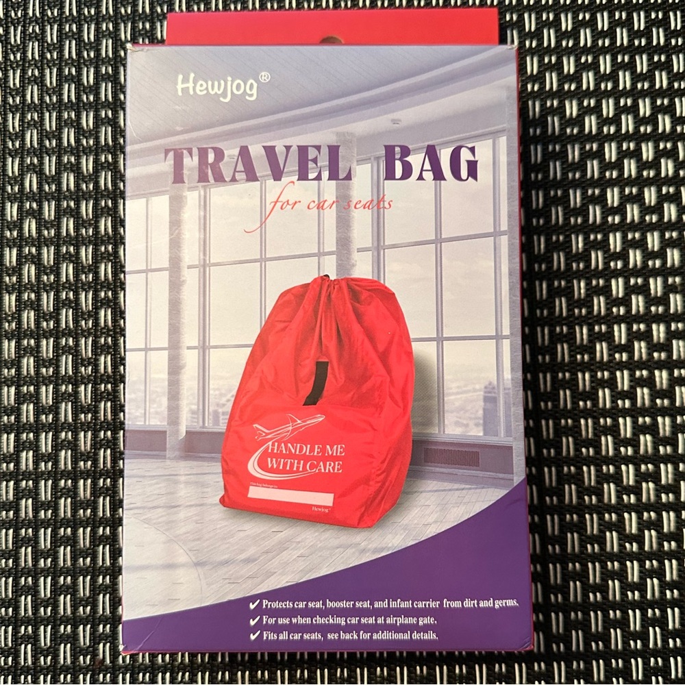 Hewjog Travel Bag for Car Seat